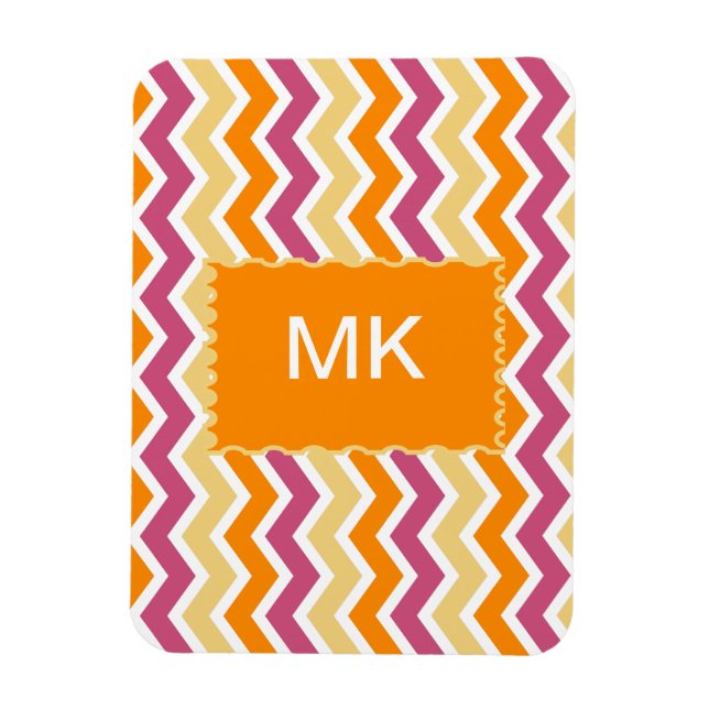 Magnet Flexible ZigZag tribale dynamique (Vertical)