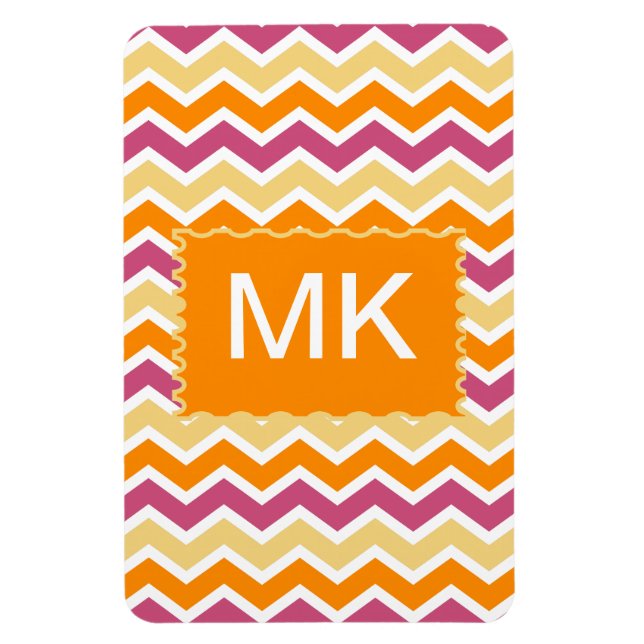 Magnet Flexible ZigZag tribale dynamique (Vertical)