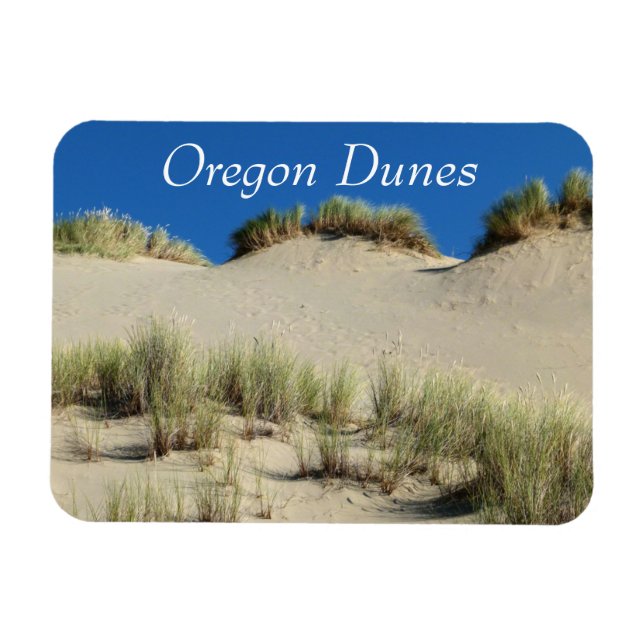 Magnet Flexible Zone de loisirs nationale des dunes de l'Oregon, O (Horizontal)