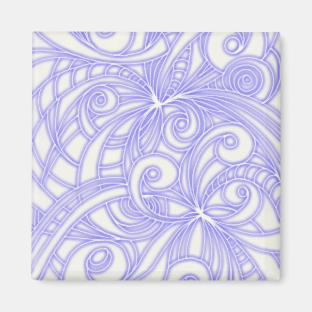 Magnet Floral abstract background (Front)