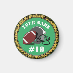 Magnet Football - Ajouter Nom et numéro