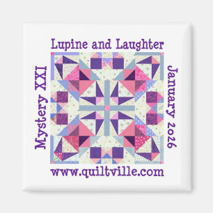 Magnet for Lupine and Laughter