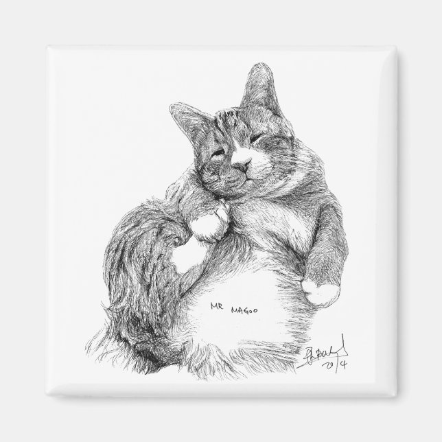 Magnet FranFranMaster de M. Magoo (Devant)