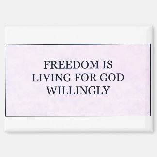 Magnet "Freedom is