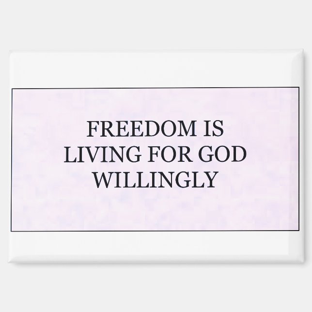 Magnet "Freedom is (Front)