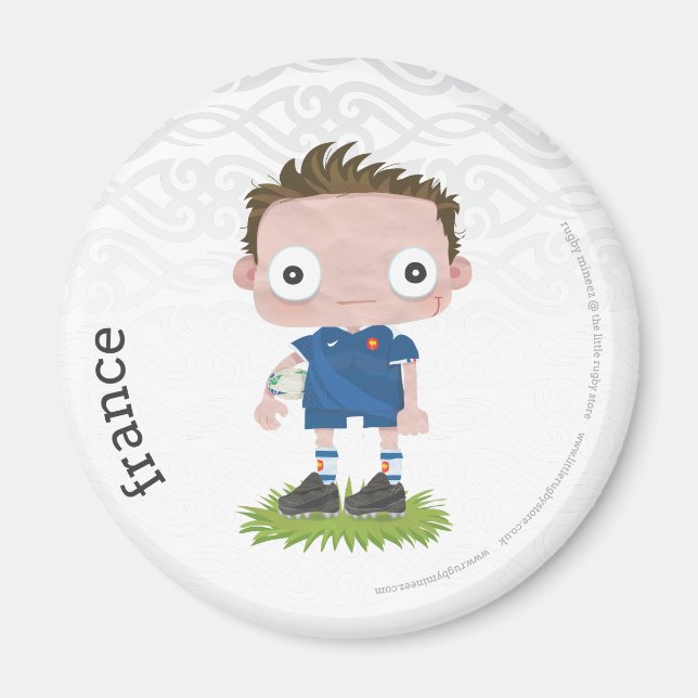 Magnet frigo France Rugby (Devant)