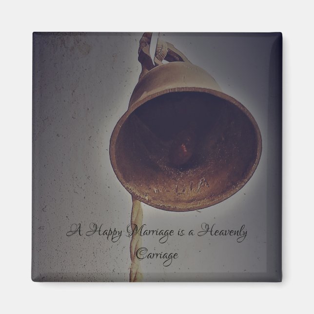 MAGNET GIFT WEDDING MAGNET ROMANTIC DESIGN  (Front)