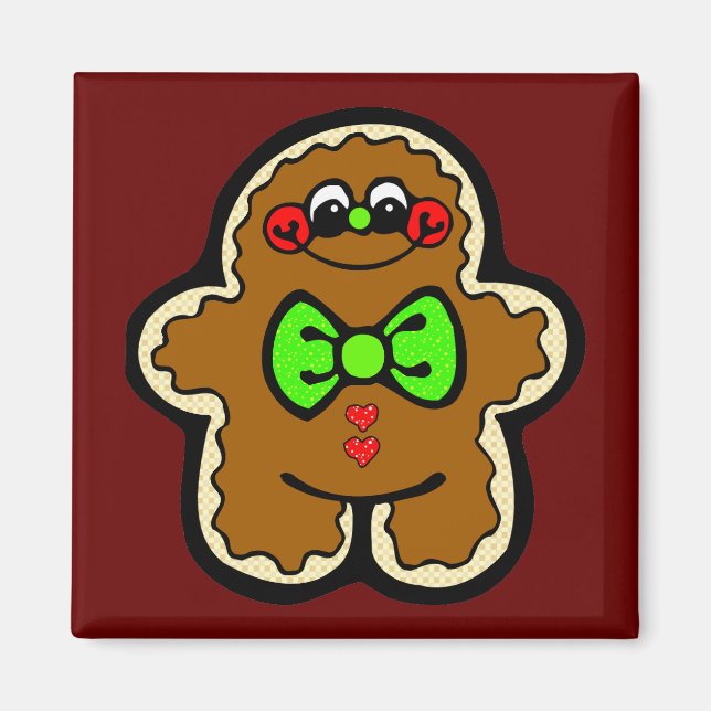 Magnet - Gingerbread Man (Front)