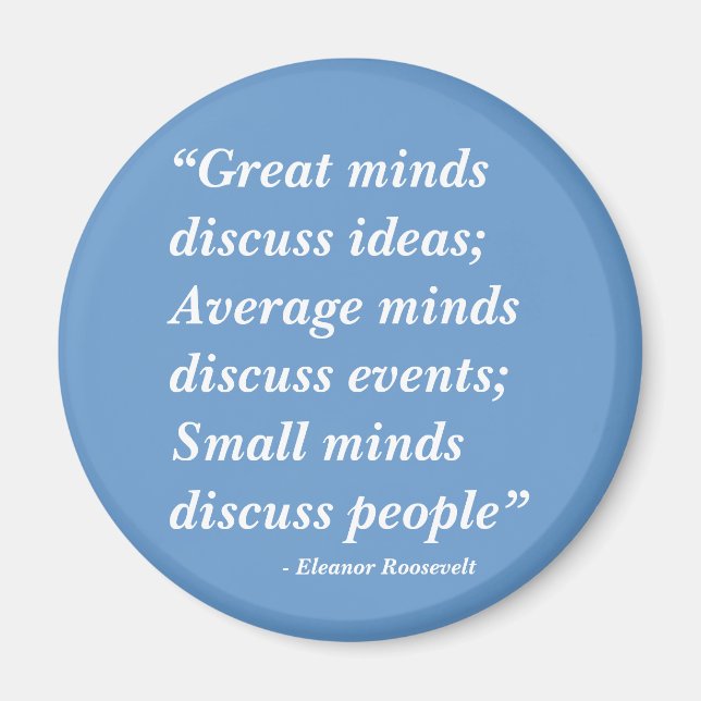 Magnet Great Minds (Devant)