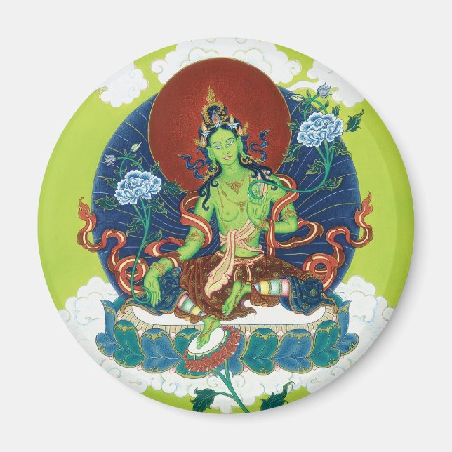 MAGNET Green Tara (Front)