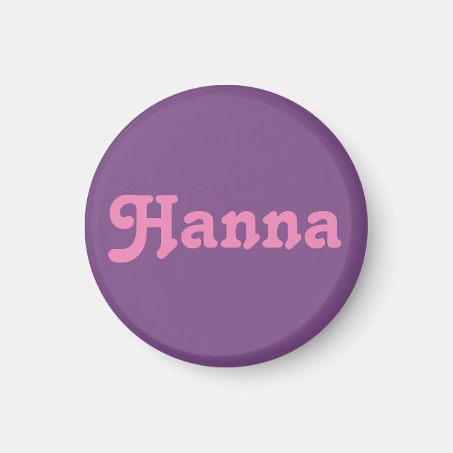Magnet Hanna (Devant)