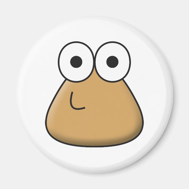 Magnet - Happy Baby Pou (Devant)