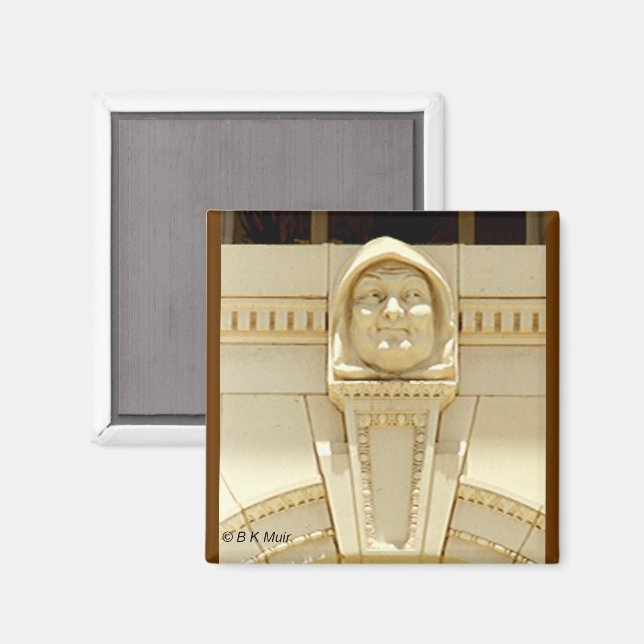 Magnet - Happy Monk (Front/Back)