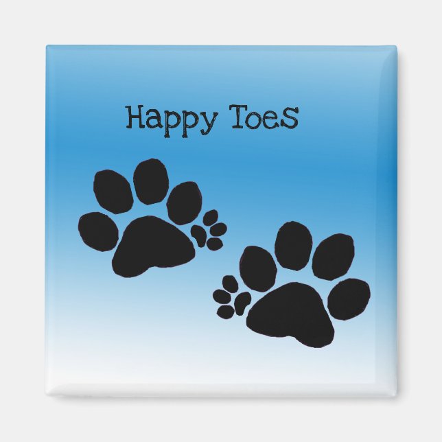 Magnet - Happy Toes (Front)
