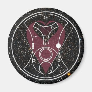 Magnet: "Hello, Sweetie!" Hearts and Stars Magnet