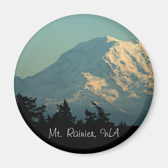Magnet : Hiver Mt. Rainier (Devant)