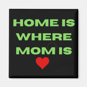 Magnet Home is Where Mom is