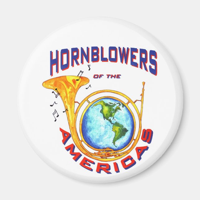 Magnet Hornblower Logo (Front)