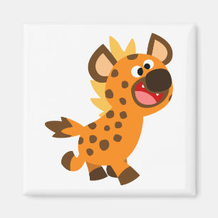 Magnet Hyena petit dessin mignon