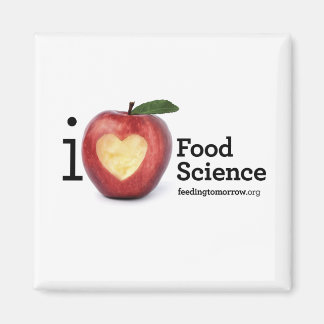 Magnet "I Heart Food Science"