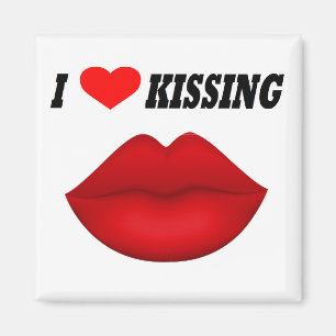 Magnet I Love Kissing