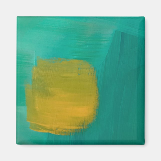 Magnet in Misty Sun Design (Front)