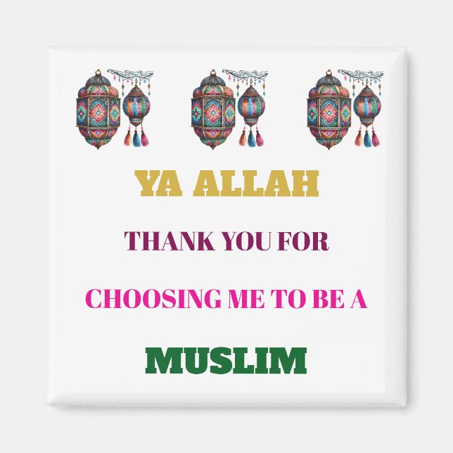 Magnet- Islamic Lantern Magnets (Front)