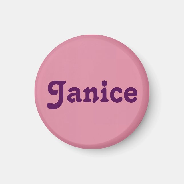 Magnet Janice (Front)
