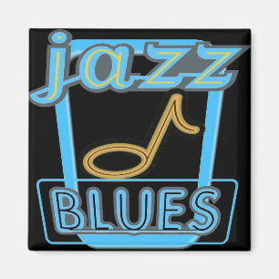 Magnet-Jazz Blues Music- Magnet
