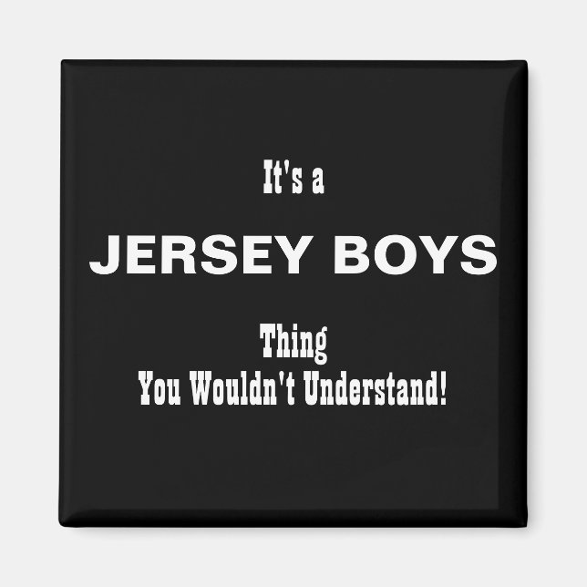 Magnet Jersey Boys (Devant)