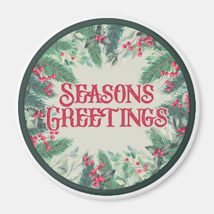 Magnet Joyeuses Fêtes