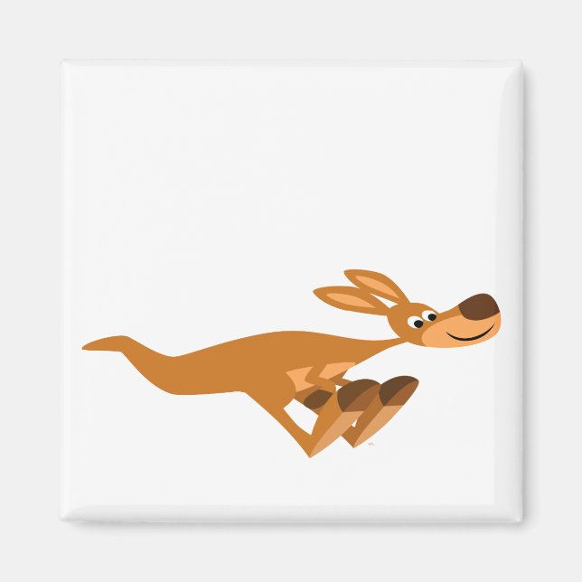 Magnet Kangaroo Carton Rapide (Devant)
