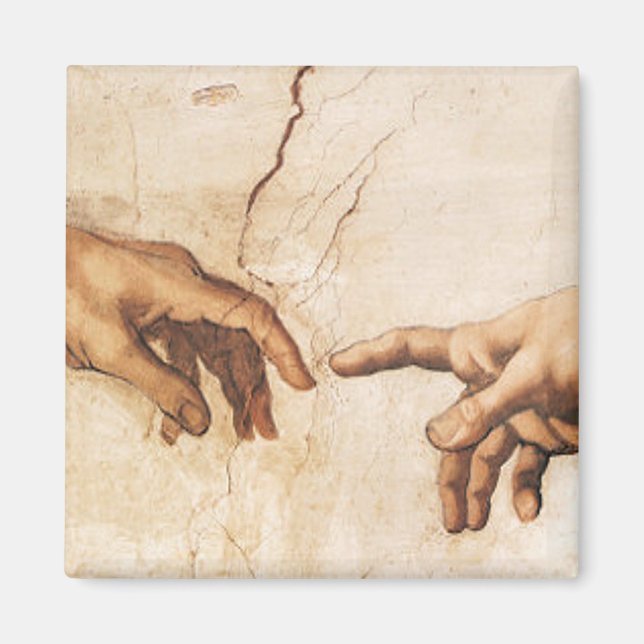 Magnet - La création d'Adam (Devant)