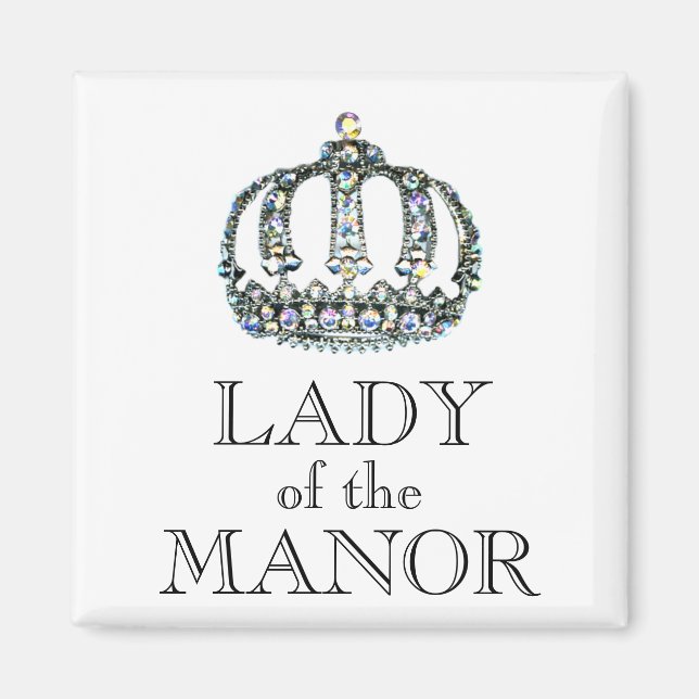 Magnet "La Dame du Manoir" (Devant)