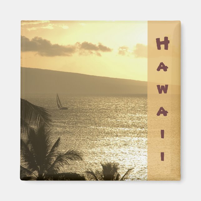 Magnet: Lahaina Sunset #1 Magnet (Front)