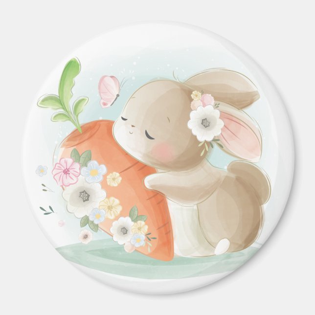 Magnet lapin bébé (Devant)