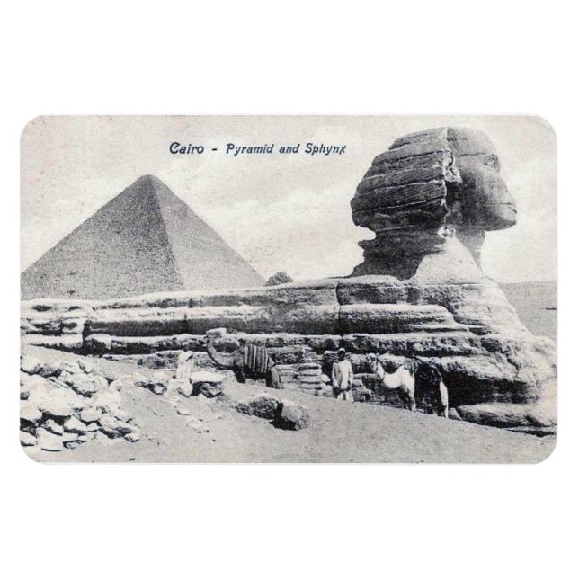 Magnet - Le Caire, Pyramide et Sphinx (Horizontal)