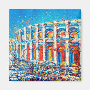 Magnet Les arennes de nimes by Natalia Kuruch