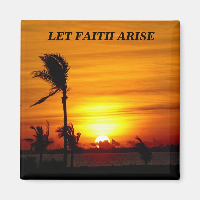 Magnet Let Faith Arise (Front)