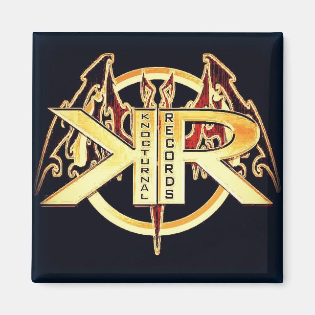 Magnet LOGO des enregistrements Knoctury (Devant)