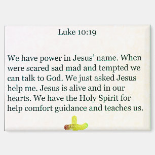 magnet-luke 10;19 magnet