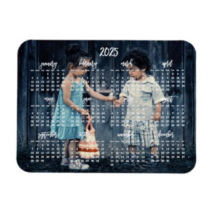 Magnet Magnétique 2025 Photo Cute 3x4