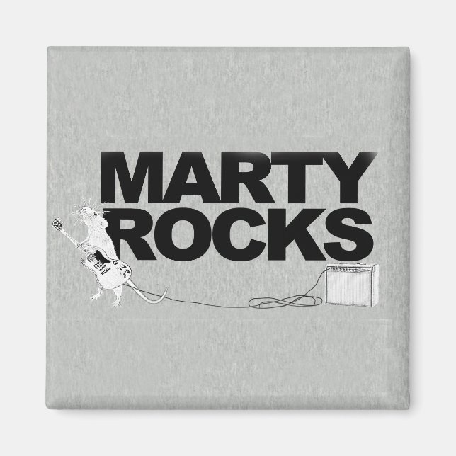 Magnet Marty Rocks (Devant)