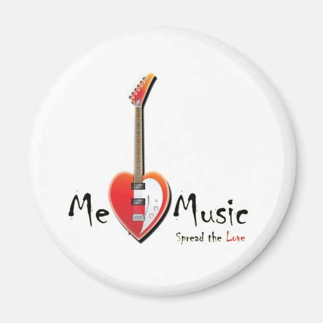 Magnet MeLoveMusic (Devant)
