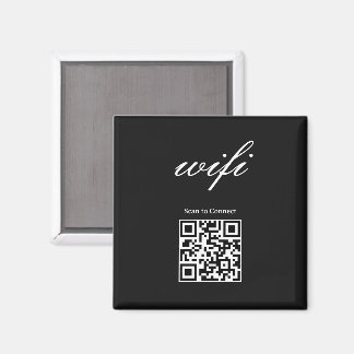 Magnet | Modern Wifi Qr Code