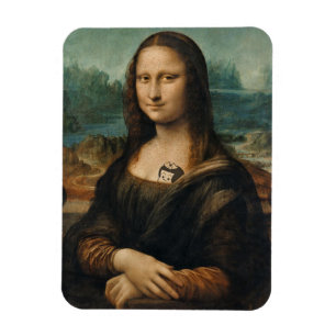 Magnet "Mona Lisa" de style vintage