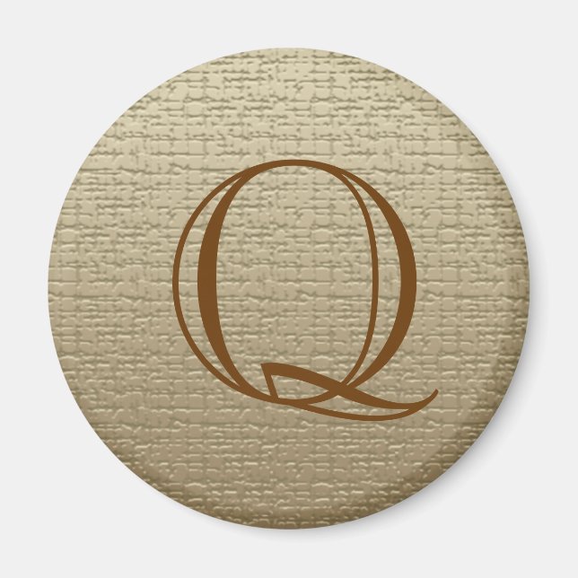 Magnet - Monogram (Front)