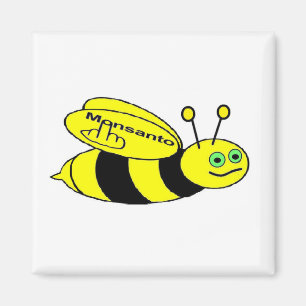 Magnet Monsanto Bee Flip