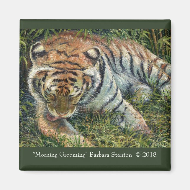 Magnet "Morning Grooming" (Devant)