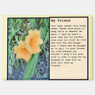 magnet " My Friend"